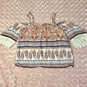 Forever 21 Off the Shoulder Top